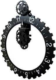 wall gear clock