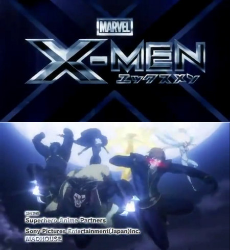 X-Men Anime Opening Scene